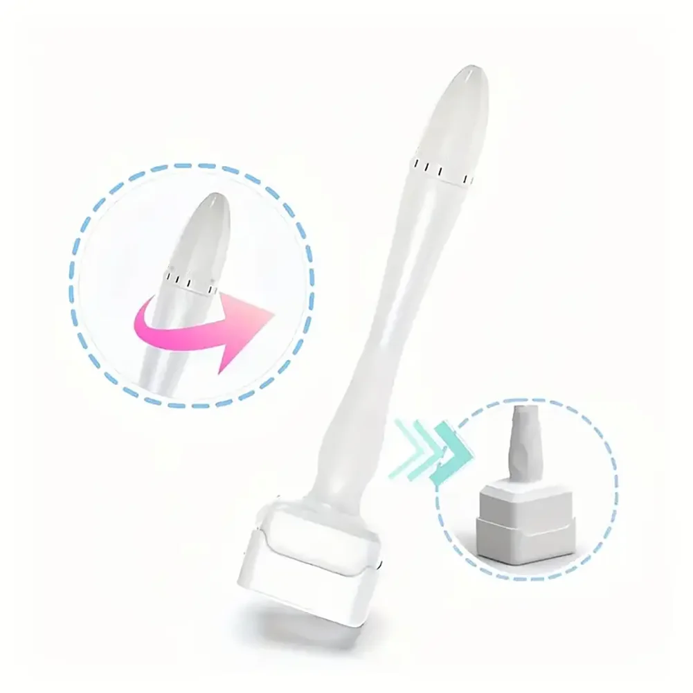 Professional Derma Stamp Roller Adjust Micro Needle 140A Dermastamp Microneedle Microneedling Beauty Skin Care Tool